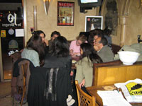 discussion en anglais et italien le 05 février
