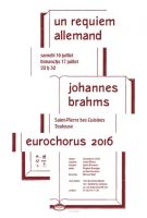 Eurochorus les 16 et 17 juillet 2016 à Toulouse