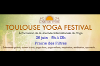 Toulouse Yoga Festival jeudi 26 juin 2016 à Toulouse